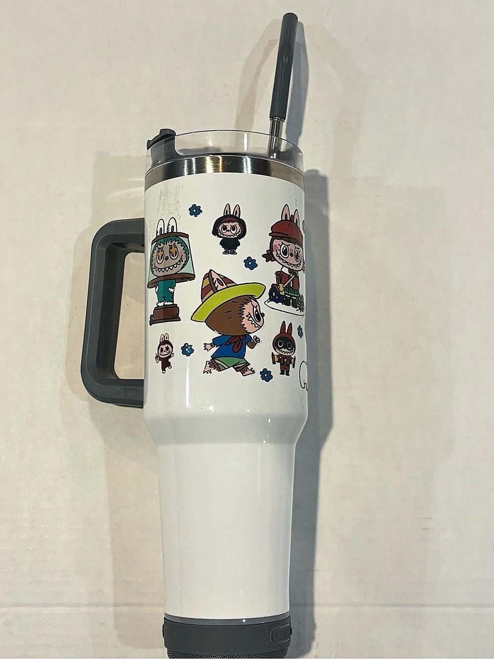 Pop mart Labubu Bluetooth Tumbler